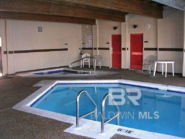 view of pool
