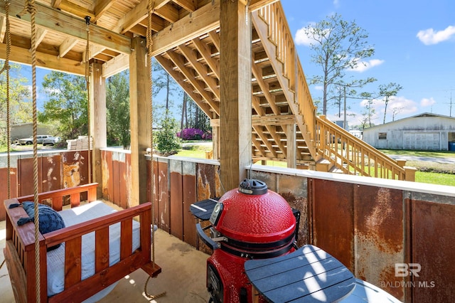 view of patio