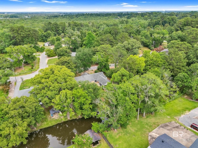 224 Cache Cir, Chickasaw, AL 36611 - view of property location featuring a forest and a nearby body of water