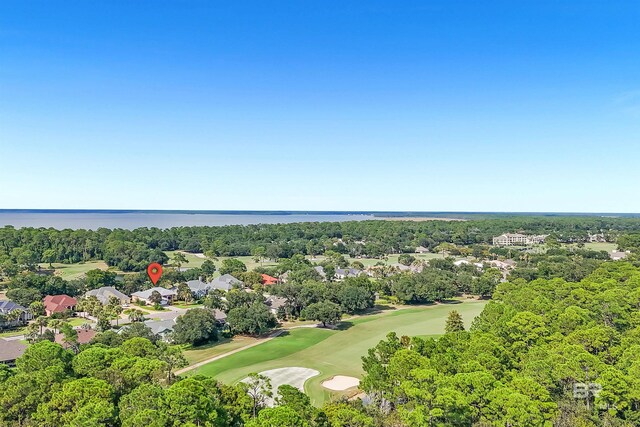 36 Lagoon Dr, Gulf Shores, AL 36542 - aerial view with golf course view and a water view