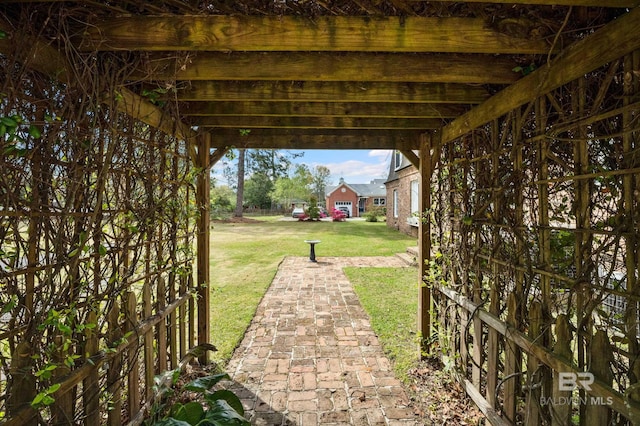 view of yard