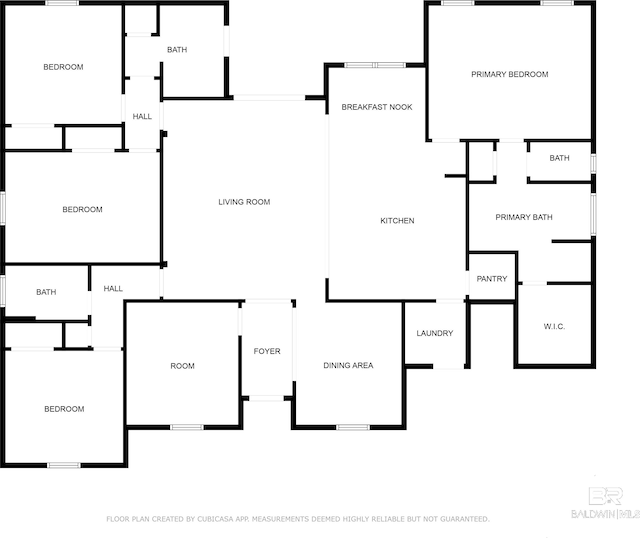 10192 Castleberry Blvd, Pensacola, FL 32526 - home floor plan