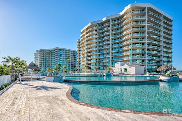 28107 Perdido Beach Blvd Unit D 503, Orange Beach, AL 36561 - community pool featuring a water view