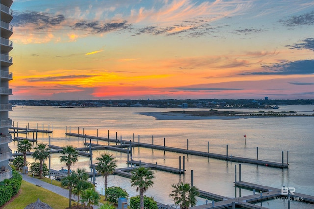 28107 Perdido Beach Blvd Unit D 503, Orange Beach, AL 36561 - view of water feature featuring a dock