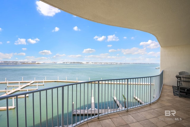 28107 Perdido Beach Blvd Unit D 503, Orange Beach, AL 36561 - balcony featuring a water view