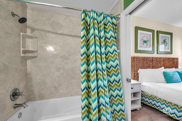 25250 Perdido Beach Blvd Unit 904E, Orange Beach, AL 36561 - bathroom featuring shower / bathtub combination with curtain