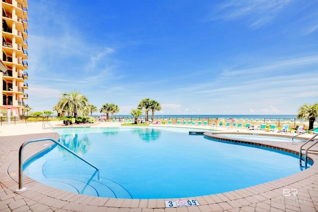 25250 Perdido Beach Blvd Unit 904E, Orange Beach, AL 36561 - pool with a patio