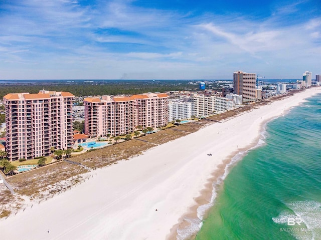 25250 Perdido Beach Blvd Unit 904E, Orange Beach, AL 36561 - bird's eye view featuring a beach view and a water view