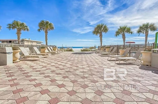 401 E Beach Blvd Unit 1804, Gulf Shores, AL 36542 - view of home's community with a patio area and a water view