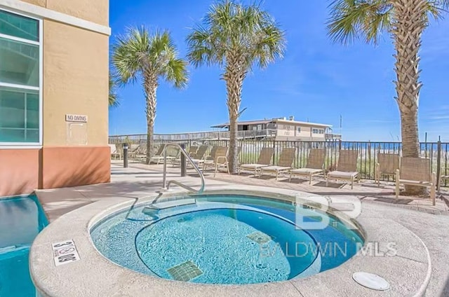 401 E Beach Blvd Unit 1804, Gulf Shores, AL 36542 - view of pool with a swimming pool and a patio