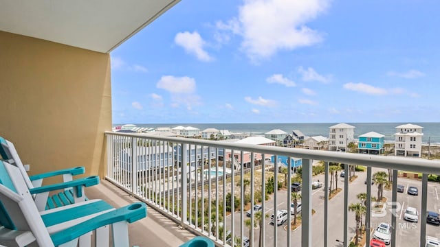 1524 W Beach Blvd Unit 603, Gulf Shores, AL 36542 - balcony featuring a water view