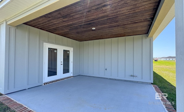 23850 Shadowridge Dr, Daphne, AL 36526 - view of patio / terrace featuring french doors
