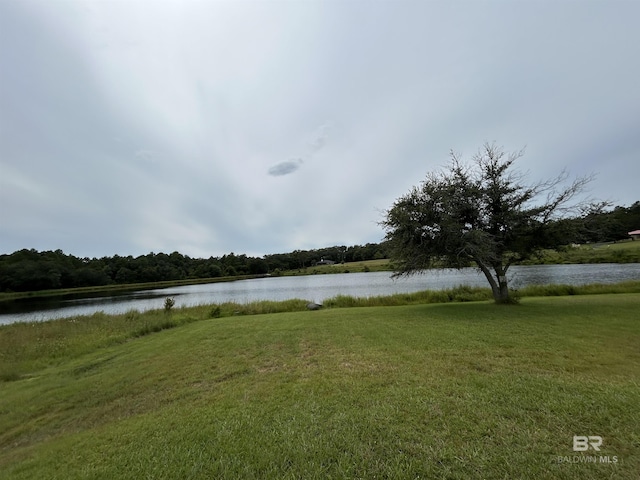 view of water feature