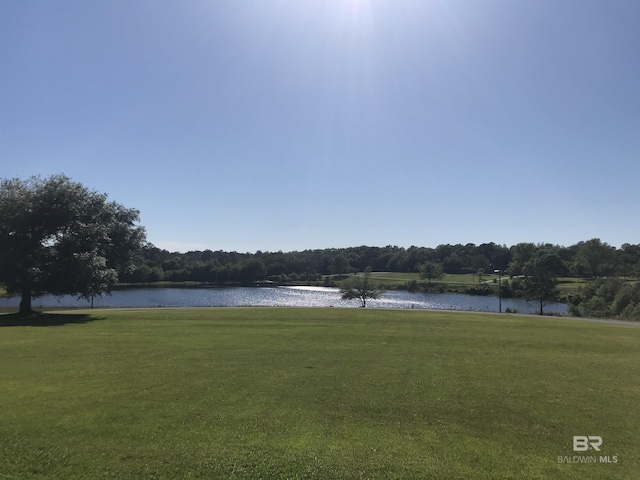 property view of water