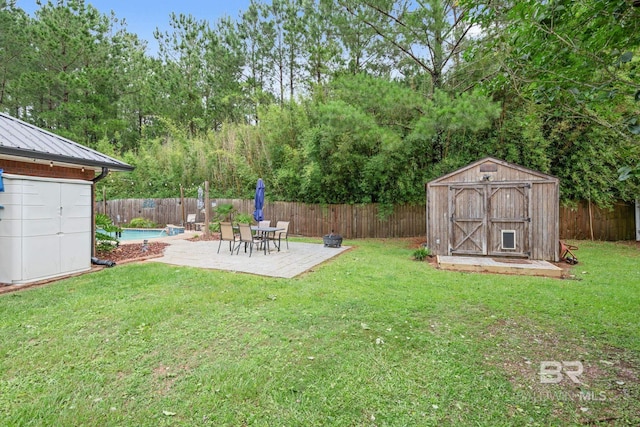 25391 Monarch Ct, Loxley, AL 36551 - view of yard with a patio area