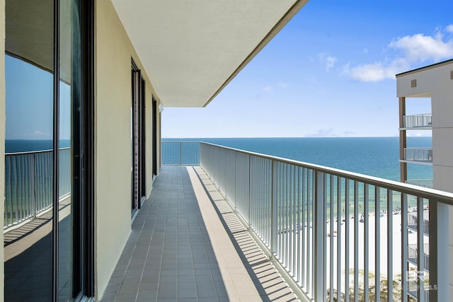 24900 Perdido Beach Blvd Unit 1506, Orange Beach, AL 36561 - balcony featuring a water view