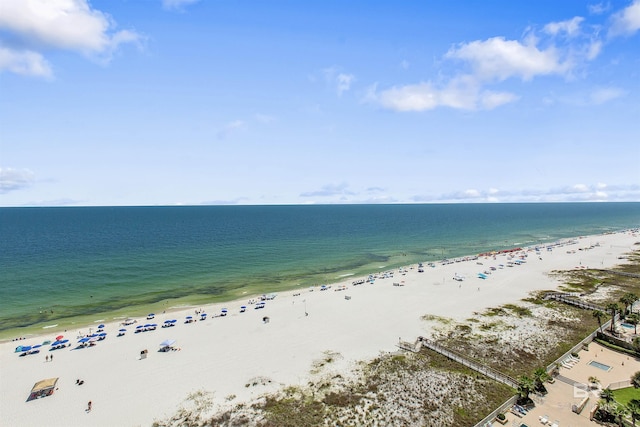 24900 Perdido Beach Blvd Unit 1506, Orange Beach, AL 36561 - property view of water featuring a beach view