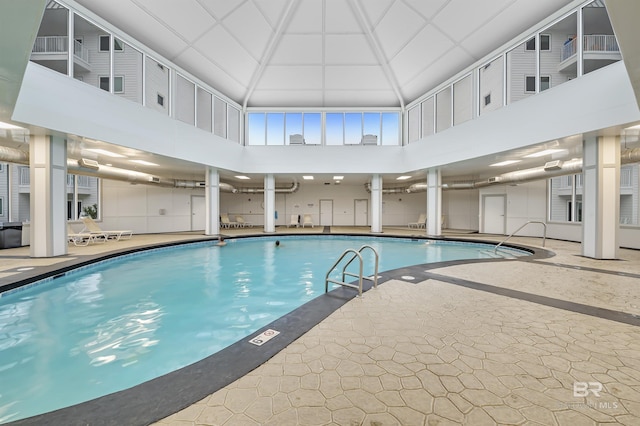 view of pool