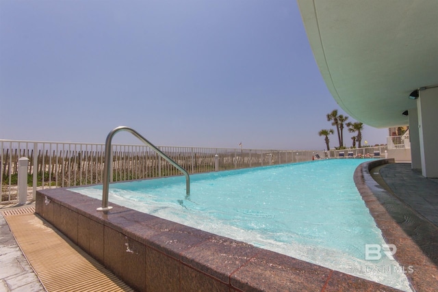 view of swimming pool