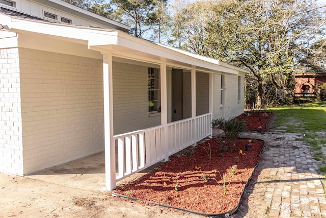 view of property exterior