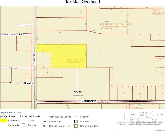 0 County Road 49, Silverhill AL, 36576 land for sale