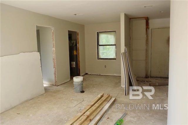 1307 Shedrick Hardy Pkwy, Bay Minette, AL 36507 - empty room with electric water heater