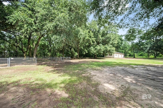 15031 Timber Ridge Dr, Loxley, AL 36551 - view of yard featuring fence