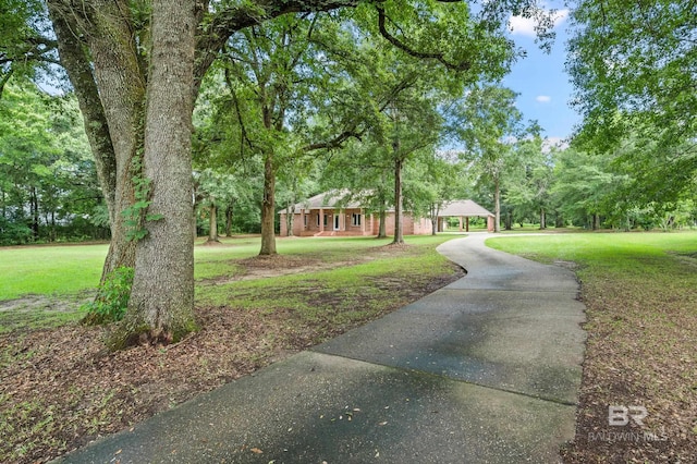 15031 Timber Ridge Dr, Loxley, AL 36551 - view of front facade featuring a front yard