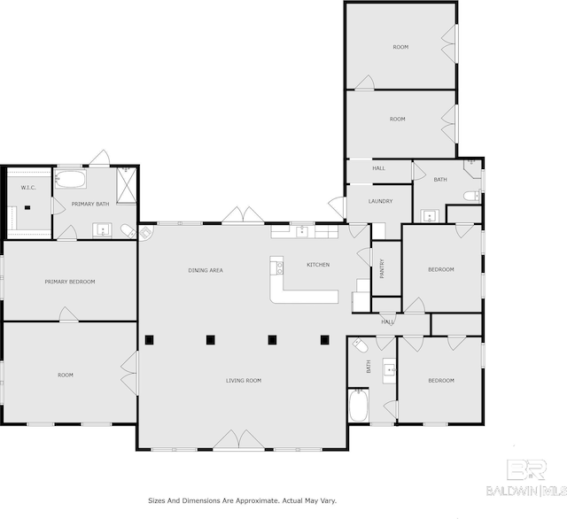 15031 Timber Ridge Dr, Loxley, AL 36551 - view of layout