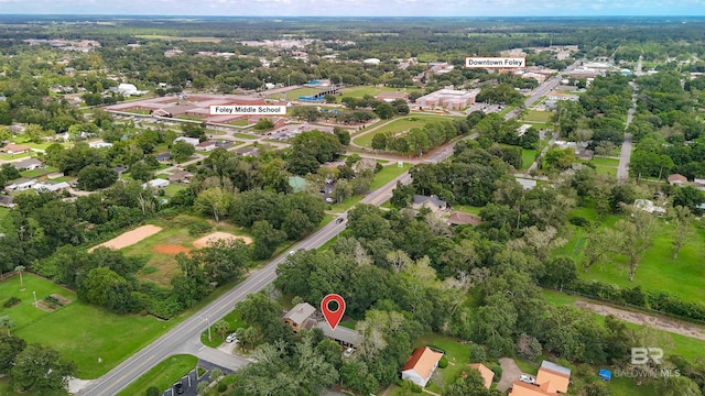 531 W Laurel Ave, Foley, AL 36535 - aerial view of property's location