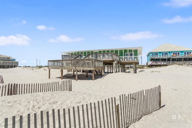 2816 Ponce De Leon Ct, Gulf Shores, AL 36542 - back of house with fence