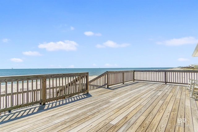 2816 Ponce De Leon Ct, Gulf Shores, AL 36542 - wooden terrace with a water view