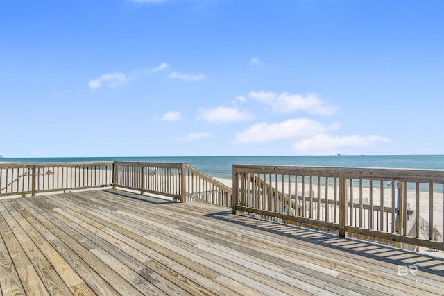 2816 Ponce De Leon Ct, Gulf Shores, AL 36542 - deck featuring a water view