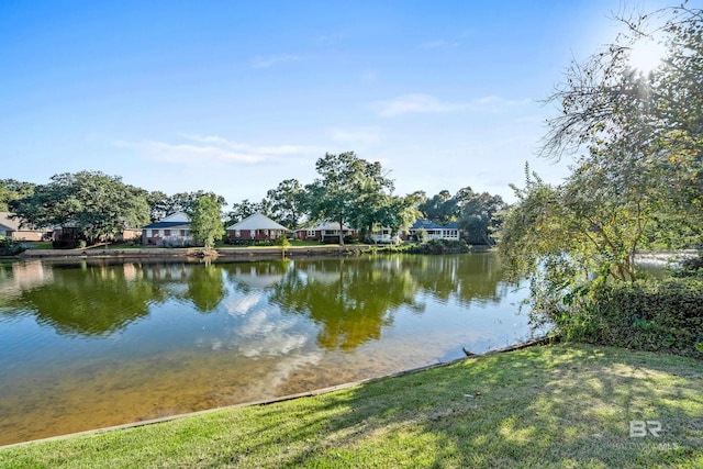 property view of water