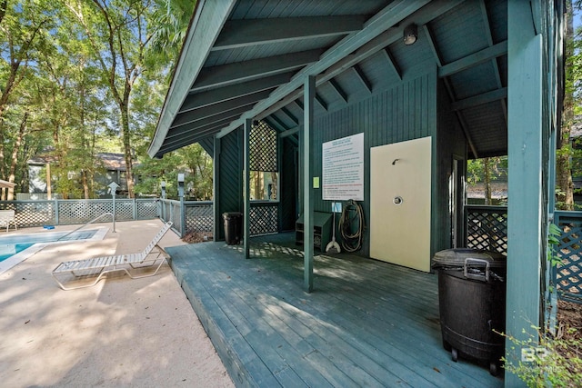 20 Summer Oaks Dr, Daphne, AL 36526 - view of patio featuring a deck