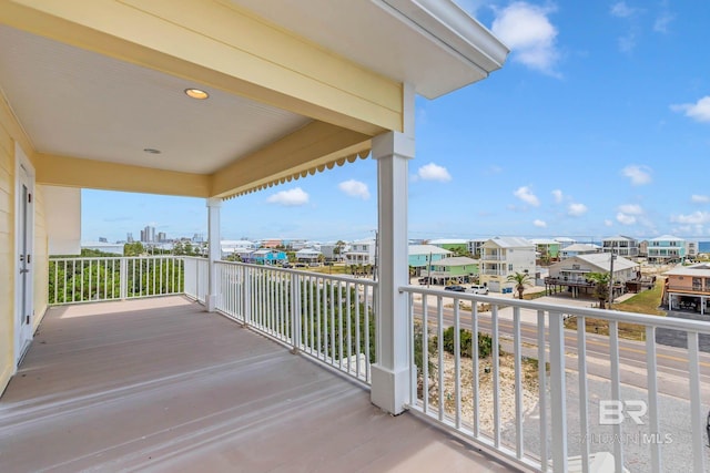 1328 W Lagoon Ave, Gulf Shores, AL 36542 - balcony featuring a residential view