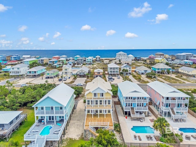 1328 W Lagoon Ave, Gulf Shores, AL 36542 - aerial view of a pool area and a nearby body of water