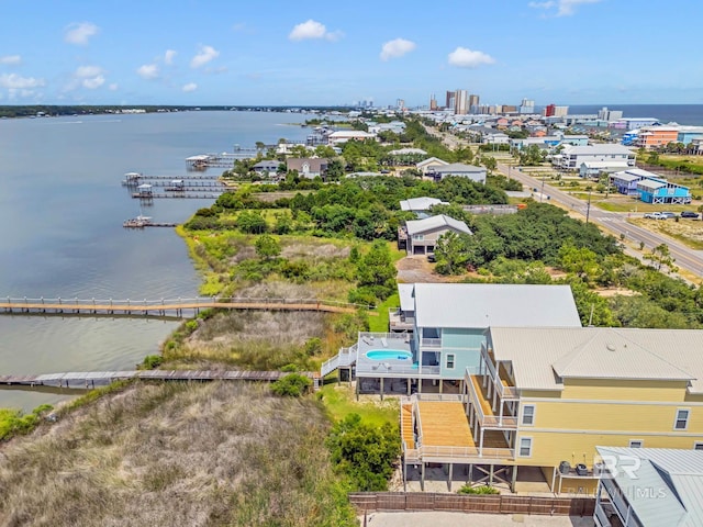 1328 W Lagoon Ave, Gulf Shores, AL 36542 - drone / aerial view of a large body of water