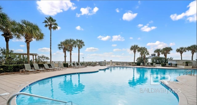 375 Beach Club Trl Unit A1704, Gulf Shores, AL 36542 - community pool featuring a patio