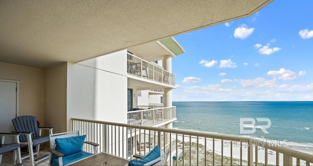 375 Beach Club Trl Unit A1704, Gulf Shores, AL 36542 - balcony with view of water and beach