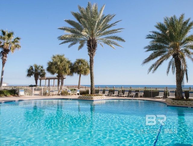 375 Beach Club Trl Unit A1704, Gulf Shores, AL 36542 - community pool with fence