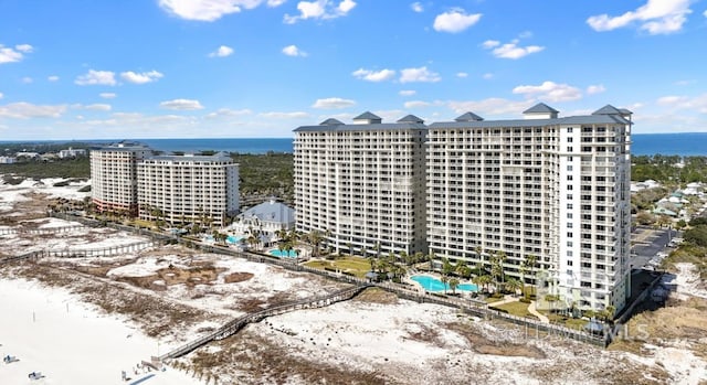 375 Beach Club Trl Unit A1704, Gulf Shores, AL 36542 - bird's eye view of a large body of water and a pool area