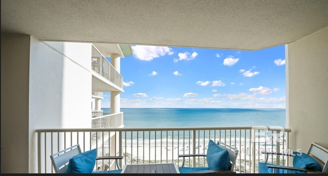 375 Beach Club Trl Unit A1704, Gulf Shores, AL 36542 - balcony featuring view of water and beach