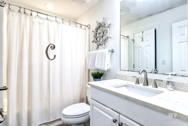 27405 Polaris St Unit 302, Orange Beach, AL 36561 - full bathroom with toilet, vanity, and shower / bathtub combination with curtain