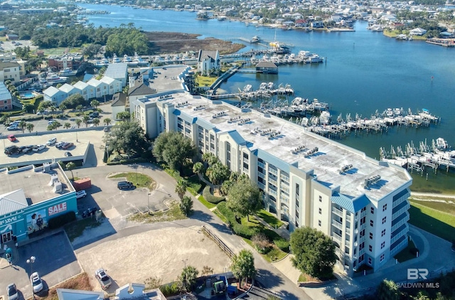 27405 Polaris St Unit 302, Orange Beach, AL 36561 - drone / aerial view of a nearby body of water and a marina
