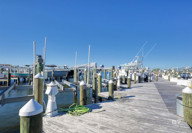 27405 Polaris St Unit 302, Orange Beach, AL 36561 - dock featuring boat lift and a water view
