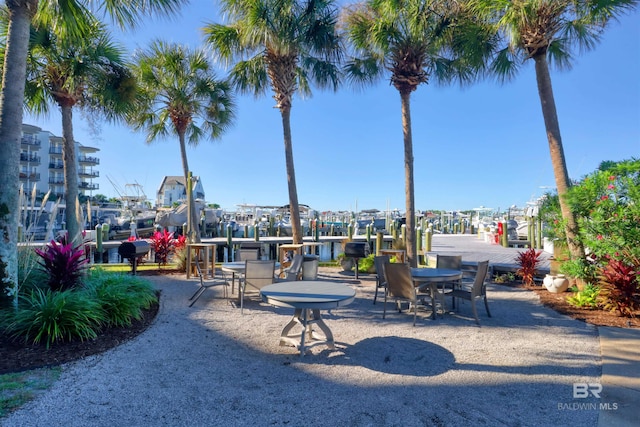 27405 Polaris St Unit 302, Orange Beach, AL 36561 - view of community featuring a dock and boat lift