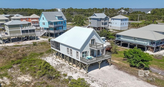 drone / aerial view featuring a residential view