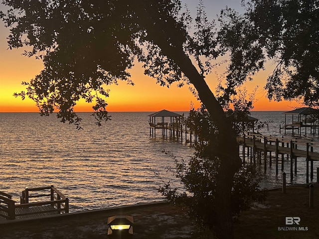 9581 S Bay Rd, Foley, AL 36535 - dock area with a water view