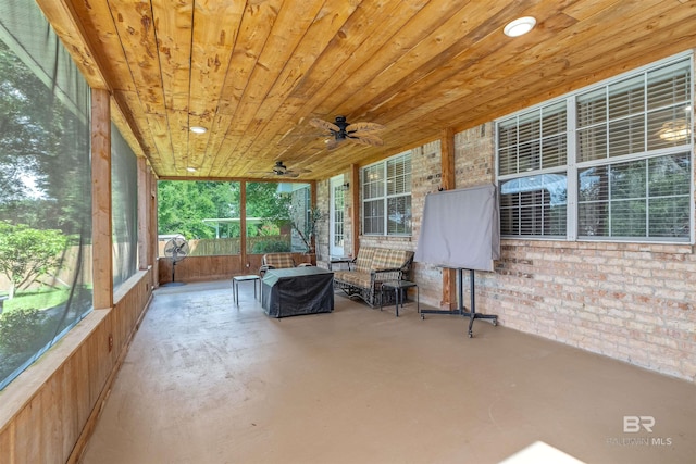 11097 Pontchartrain Loop, Daphne, AL 36526 - sunroom / solarium featuring ceiling fan